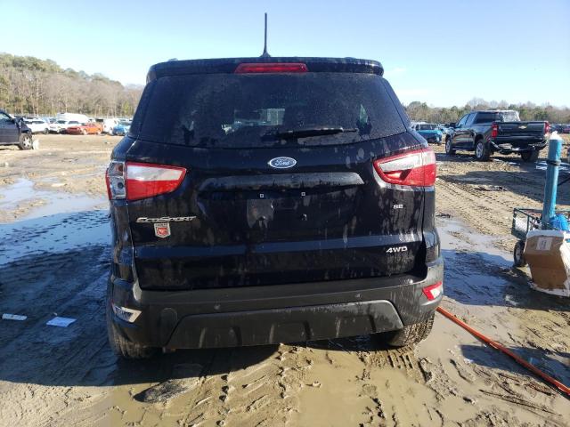 MAJ6P1UL1JC159437 - 2018 FORD ECOSPORT SE Schwarz Foto 6