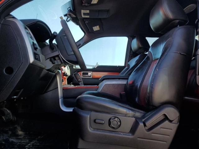 1FTEX1EV1AFA29985 - 2010 FORD F150 SUPER CAB ORANGE photo 7