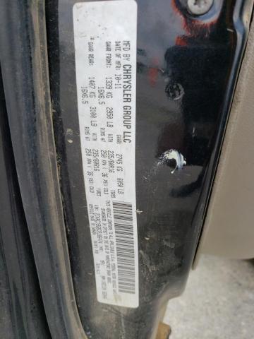 2C4RC1BG6CR186474 - 2012 CHRYSLER TOWN & COU TOURING შავი ფოტო 13