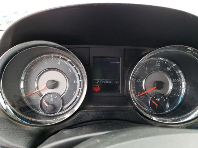 2C4RC1BG6CR186474 - 2012 CHRYSLER TOWN & COU TOURING შავი ფოტო 9