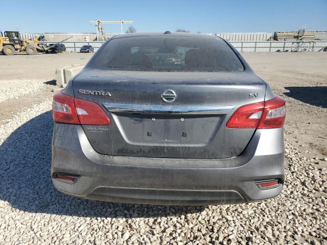 3N1AB7AP8JL650124 - 2018 NISSAN SENTRA S GRAY photo 6