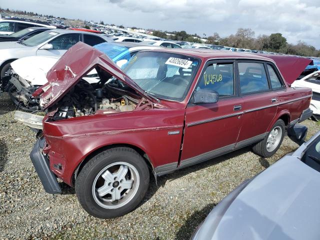 YV1AA8845M1454648 - 1991 VOLVO 240 MAROON photo 1