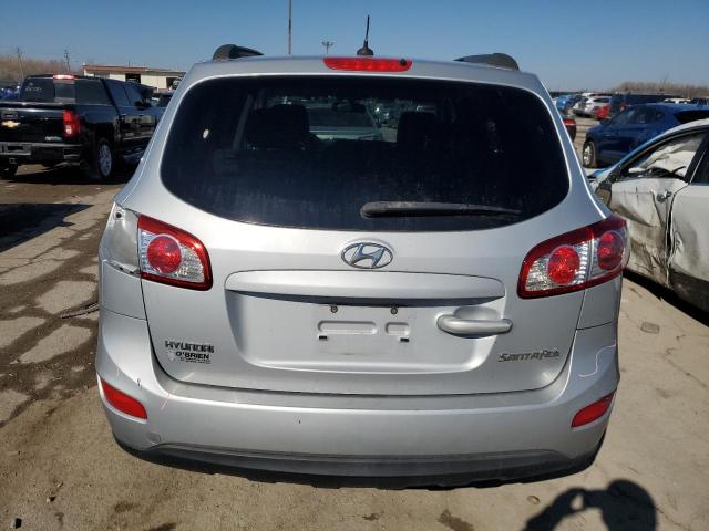 5NMSG3ABXAH383341 - 2010 HYUNDAI SANTA FE GLS SILVER photo 6