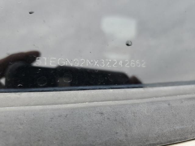 5TEGN92NX3Z242862 - 2003 TOYOTA TACOMA DOUBLE CAB PRERUNNER SILVER photo 14