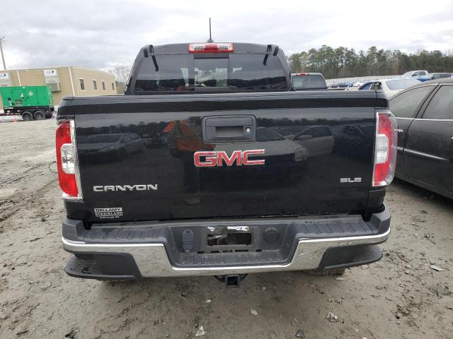 1GTG5CE30G1378456 - 2016 GMC CANYON SLE BLACK photo 6