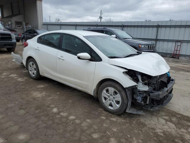 3KPFK4A77HE056446 - 2017 KIA FORTE LX WHITE photo 4