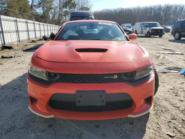 2C3CDXGJ0NH257627 - 2022 DODGE CHARGER SCAT PACK ORANGE photo 5