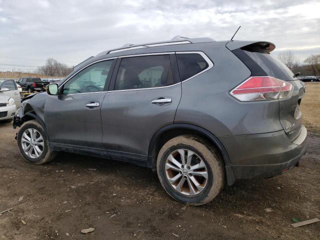 5N1AT2MK9FC857052 - 2015 NISSAN ROGUE S GRAY photo 2