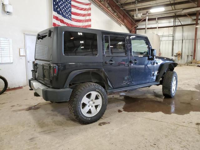 1C4BJWEG8CL262365 - 2012 JEEP WRANGLER U SAHARA BLACK photo 3