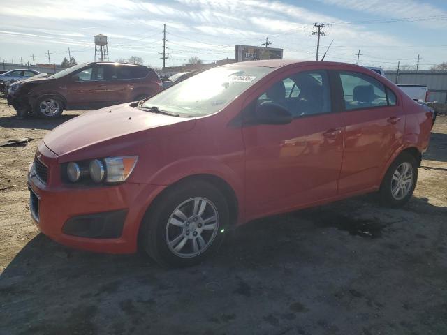 1G1JA5SH7C4152574 - 2012 CHEVROLET SONIC LS RED photo 1