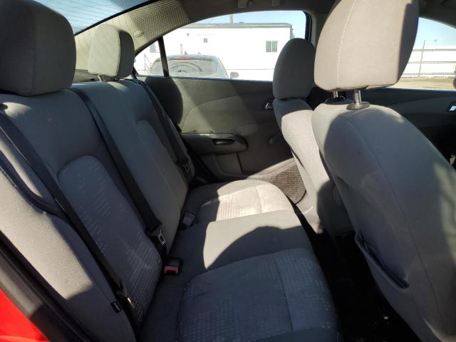 1G1JA5SH7C4152574 - 2012 CHEVROLET SONIC LS RED photo 10