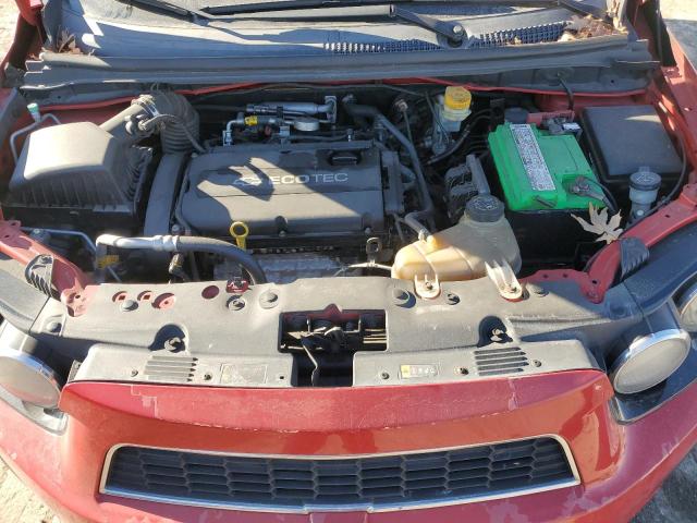 1G1JA5SH7C4152574 - 2012 CHEVROLET SONIC LS RED photo 11