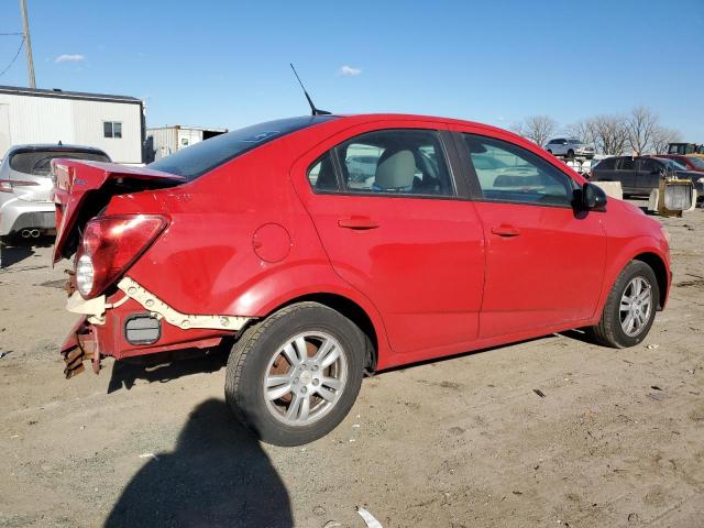 1G1JA5SH7C4152574 - 2012 CHEVROLET SONIC LS RED photo 3