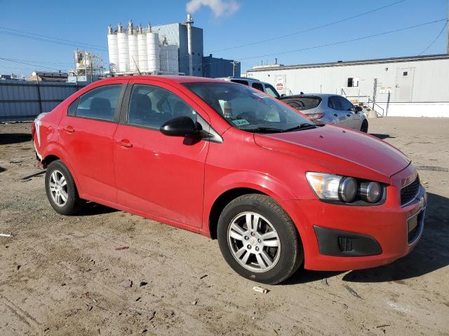1G1JA5SH7C4152574 - 2012 CHEVROLET SONIC LS RED photo 4