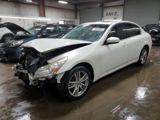 JN1CV6AR6CM977884 - 2012 INFINITI G37 WHITE photo 1