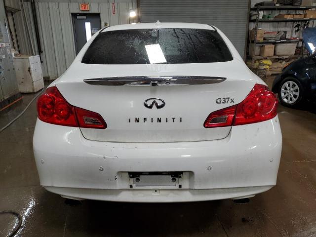 JN1CV6AR6CM977884 - 2012 INFINITI G37 WHITE photo 6