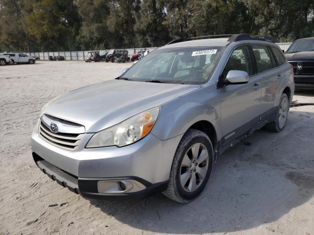 4S4BRCAC2C3288174 - 2012 SUBARU OUTBACK 2.5I SILVER photo 1