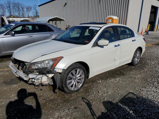 1HGCP3F86CA011186 - 2012 HONDA ACCORD EXL WHITE photo 1