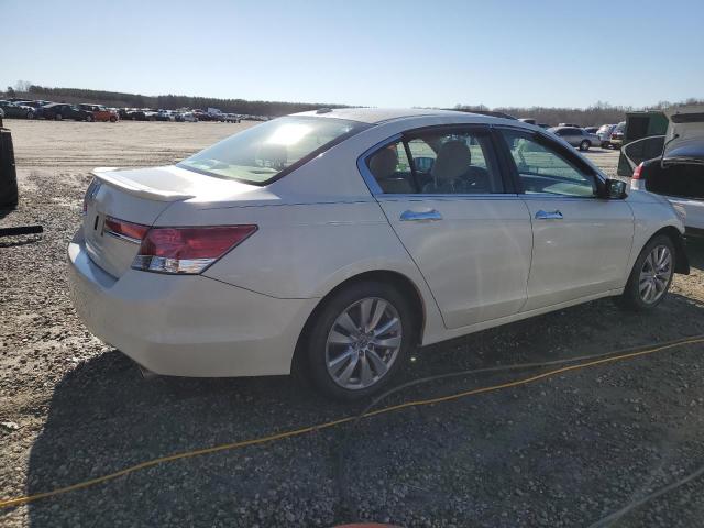 1HGCP3F86CA011186 - 2012 HONDA ACCORD EXL WHITE photo 3