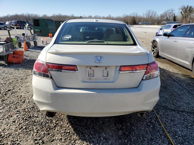 1HGCP3F86CA011186 - 2012 HONDA ACCORD EXL WHITE photo 6