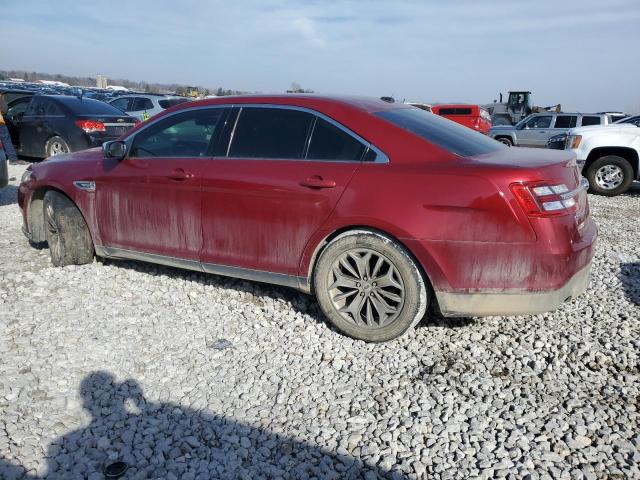 1FAHP2F80EG103785 - 2014 FORD TAURUS LIMITED RED photo 2