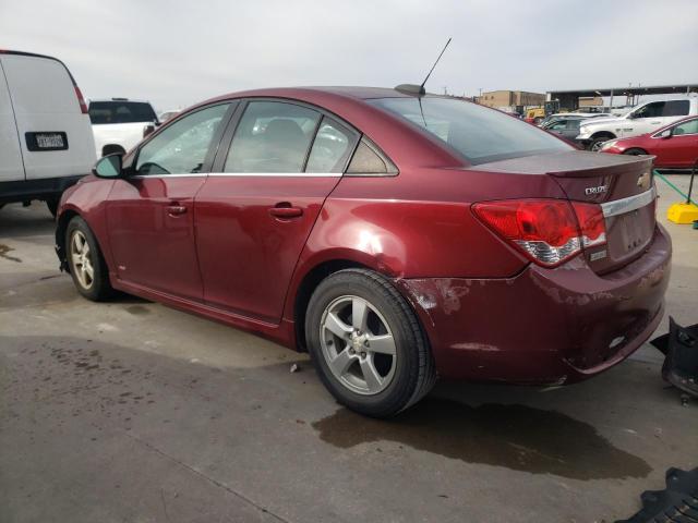 1G1PC5SB2F7201456 - 2015 CHEVROLET CRUZE LT BURGUNDY photo 2