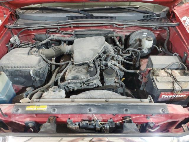 5TETX4CN1AZ692259 - 2010 TOYOTA TACOMA ACCESS CAB 红色 照片 11