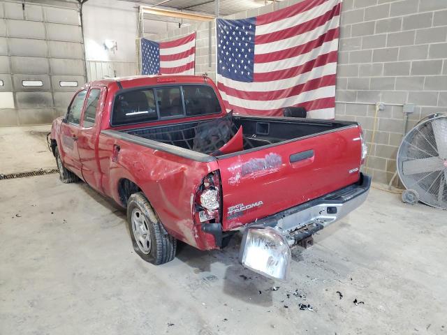 5TETX4CN1AZ692259 - 2010 TOYOTA TACOMA ACCESS CAB 红色 照片 2