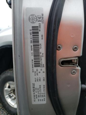 3C6UR5JL1FG627430 - 2015 RAM 2500 SLT ვერცხლისფერი ფოტო 12