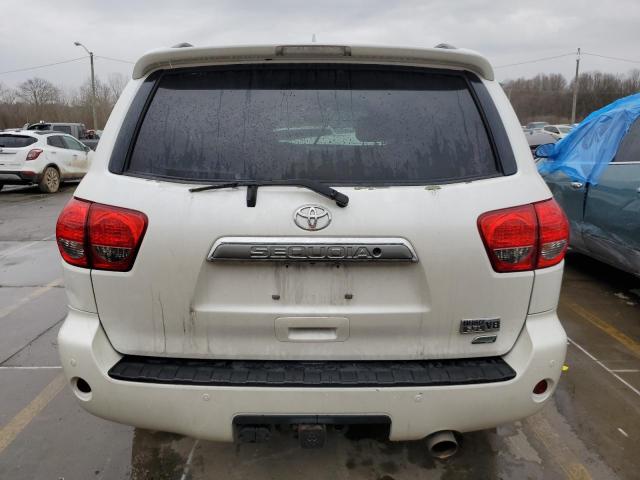 5TDDW5G16FS125702 - 2015 TOYOTA SEQUOIA PLATINUM WHITE photo 6