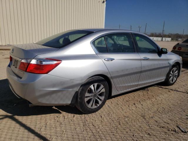 1HGCR2F32EA210215 - 2014 HONDA ACCORD LX SILVER photo 3