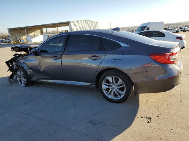 1HGCV1F13JA041837 - 2018 HONDA ACCORD LX GRAY photo 2