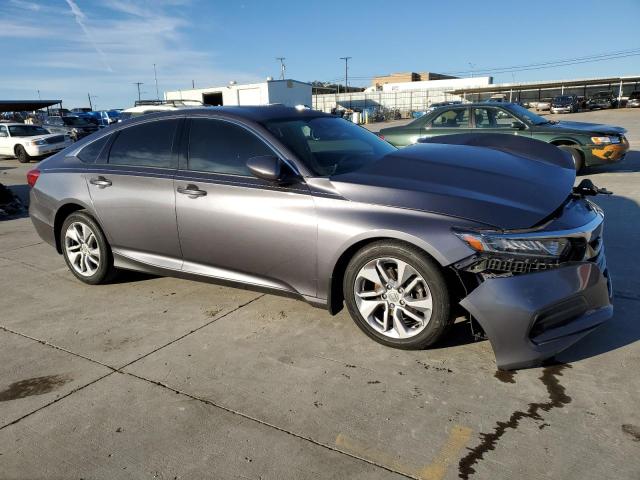 1HGCV1F13JA041837 - 2018 HONDA ACCORD LX GRAY photo 4