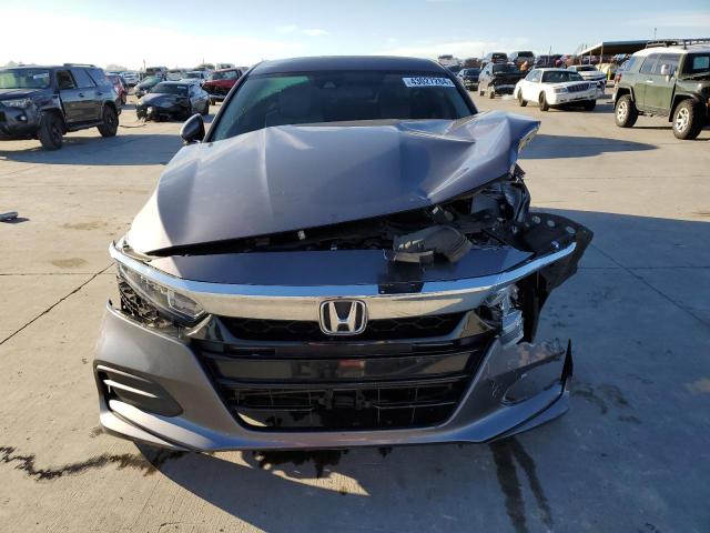 1HGCV1F13JA041837 - 2018 HONDA ACCORD LX GRAY photo 5