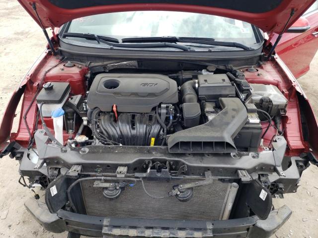 5NPE34AF0JH718370 - 2018 HYUNDAI SONATA SPORT RED photo 11