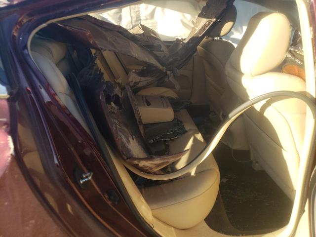19UUA8F5XDA013842 - 2013 ACURA TL TECH MAROON photo 10