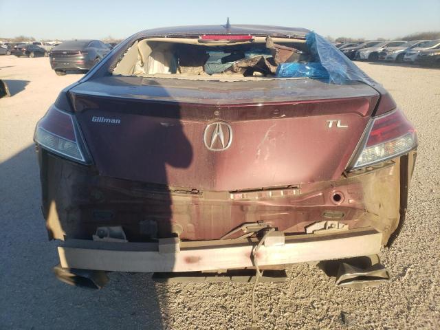 19UUA8F5XDA013842 - 2013 ACURA TL TECH MAROON photo 6