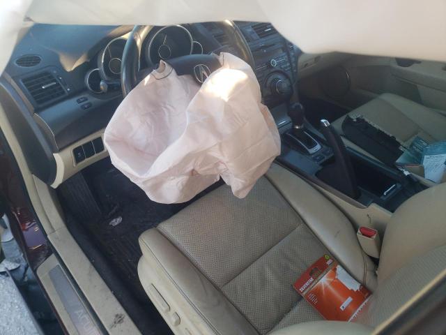 19UUA8F5XDA013842 - 2013 ACURA TL TECH MAROON photo 8