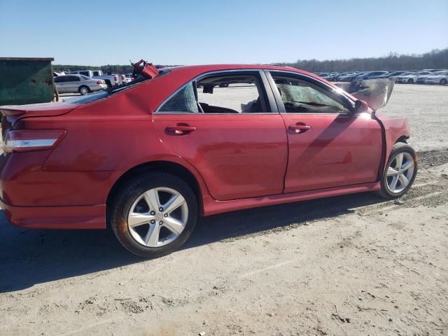 4T1BF3EK2BU688920 - 2011 TOYOTA CAMRY BASE RED photo 3