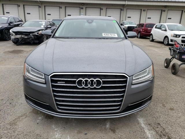 WAU3GAFD0FN028169 - 2015 AUDI A8 L QUATTRO GRAY photo 5