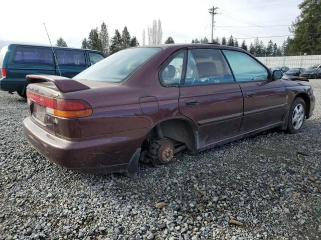 4S3BD4352X7256721 - 1999 SUBARU LEGACY L BURGUNDY photo 3