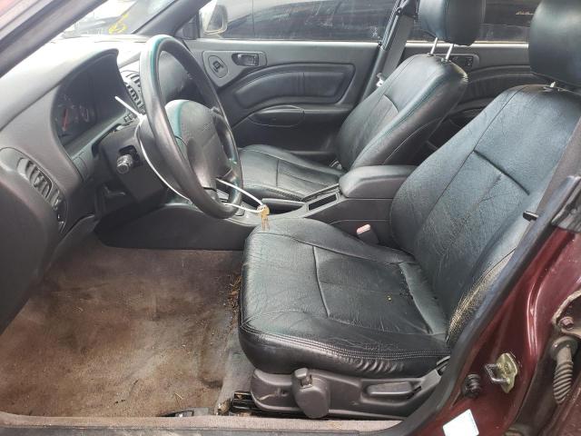 4S3BD4352X7256721 - 1999 SUBARU LEGACY L BURGUNDY photo 7