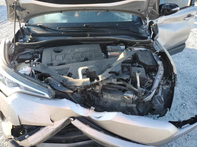 NMTKHMBX4KR068092 - 2019 TOYOTA C-HR XLE Մոխրագույն լուսանկար 11