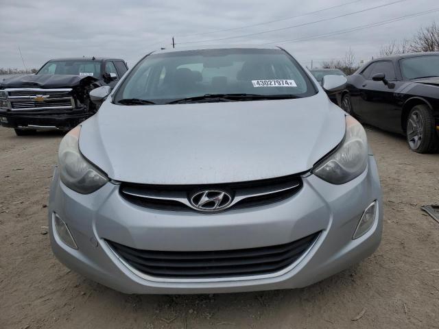 5NPDH4AE7DH301188 - 2013 HYUNDAI ELANTRA GLS SILVER photo 5