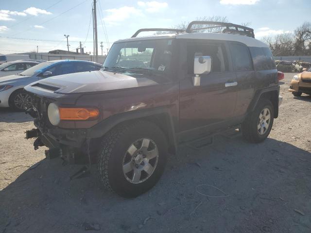 JTEZU11F570018973 - 2007 TOYOTA FJ CRUISER BURGUNDY photo 1