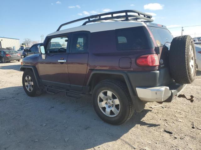 JTEZU11F570018973 - 2007 TOYOTA FJ CRUISER BURGUNDY photo 2