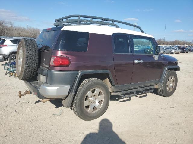 JTEZU11F570018973 - 2007 TOYOTA FJ CRUISER BURGUNDY photo 3