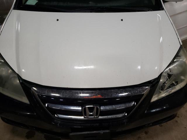 5FNRL38668B111805 - 2008 HONDA ODYSSEY EXL WHITE photo 12