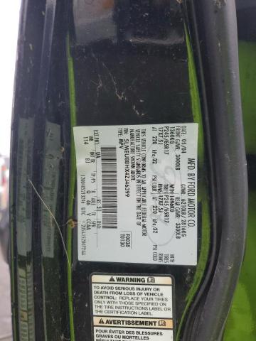 5LMEU88HX4ZJ46399 - 2004 LINCOLN AVIATOR შავი ფოტო 12