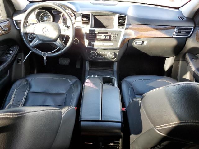 4JGDA5HB7CA001884 - 2012 MERCEDES-BENZ ML 350 4MATIC BLACK photo 8